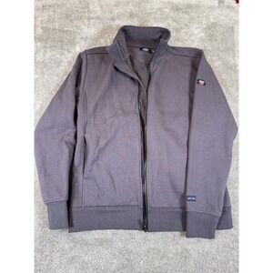Arctic Trax Mens Flame Resistant FR Arc Rated Full Zip Jacket Gray Large CAT 2